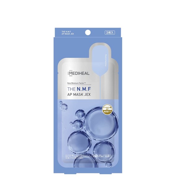 MEDIHEAL, The N.M.F Ampoule Mask, Jex, Pack of 3