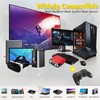X3ワイヤレスゲーミングコントローラーAndroid用IOS携帯電話TVコンピューターCP VR、デュアル振動有線BTゲームリモートゲームパッドジョイスティック内蔵400mAh充電式バッテリー