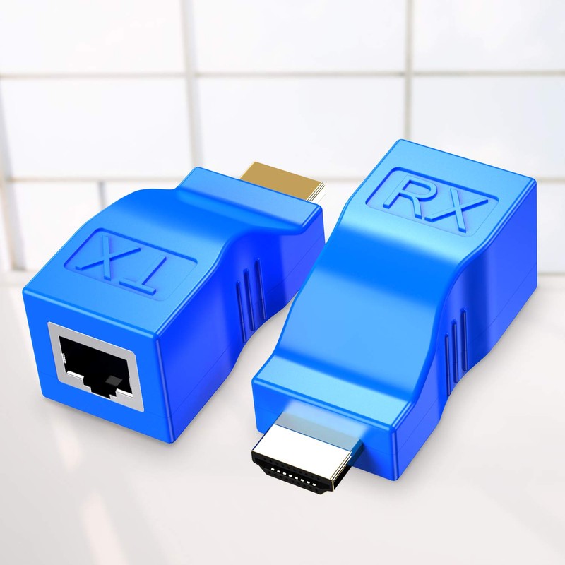 HDMI to RJ45 Network HDMI Repeater, 2 PCS HDMI Extender