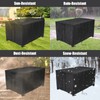 Fenghome Fire Pit Cover Rectangular, Waterproof Windproof Gas Fire Pit