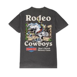 Happy Dad Vintage Rodeo Cowboys Tee - Size: L
