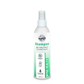 Natürliches Myko-Health Hundeshampoo von Bellfor - 250 ml. Ideal für Hunde mit Hautpilz. Natürliche Linderung bei Juckreiz, Schuppen und Hautpilz, sanft und effektiv, mit beruhigenden Inhaltsstoffen.
