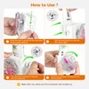 GIUNN 2PCS Toothpaste Tube Squeezer Roller with 2-Min Hourglass Sand