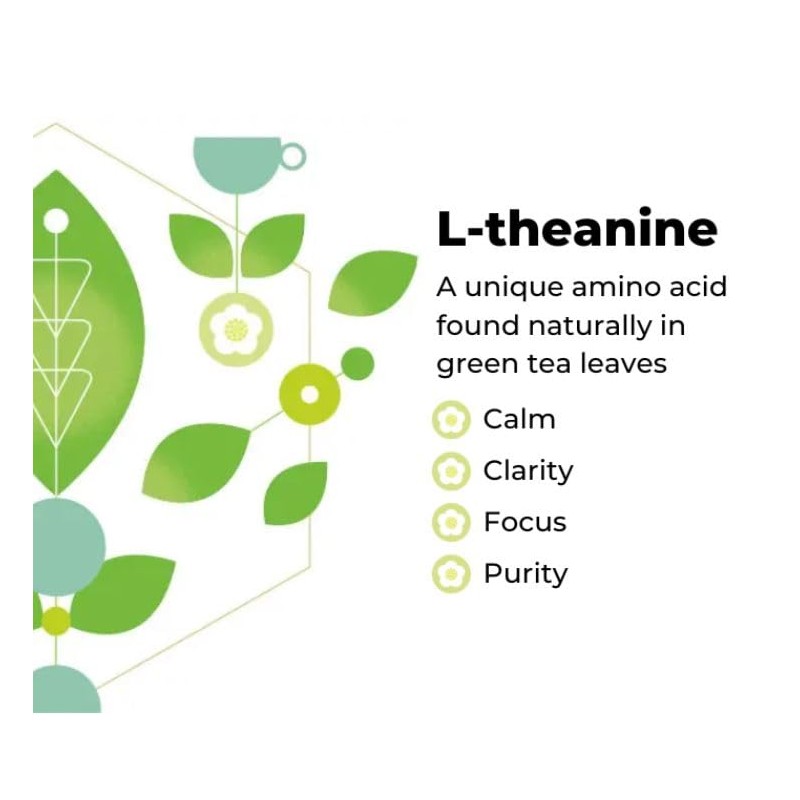 L-Theanine 500mg - 90 Capsules - Supports Sleep and Relaxation