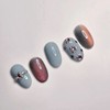 antique sun nail tip - Coffin Midi / antique 수네일팁