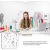 Free Motion Quilting Template Set - Set of 11 Acrylic