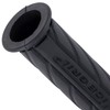 キジマ(Kijima) バイクパーツ グリップ NICEネオミニ ラバー製 110mm φ22.2mm 貫通タイプ 汎用 ブラック