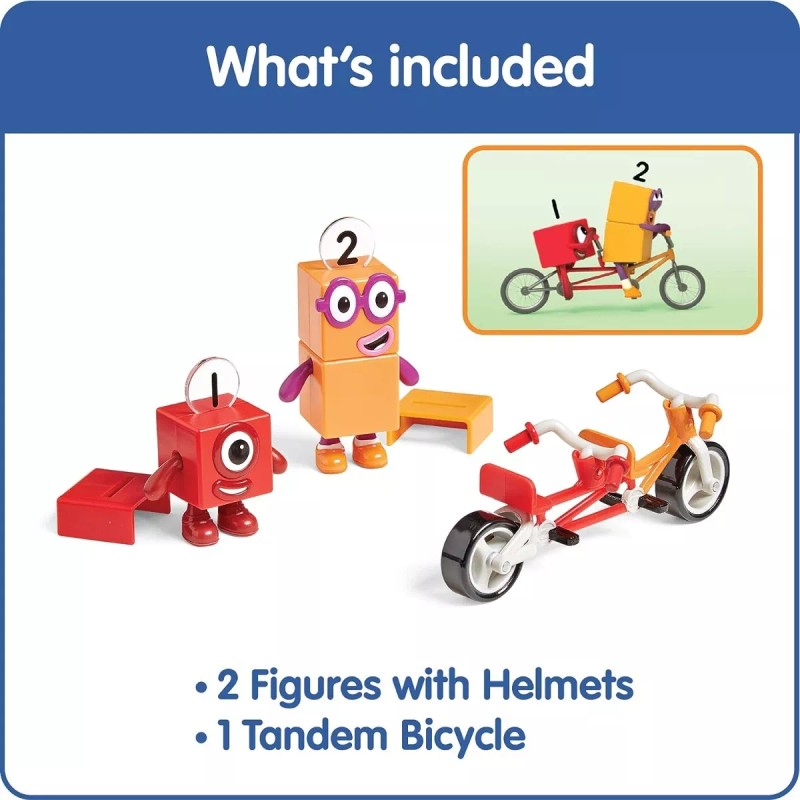 Hand2mind Set Numberblocks Hand2mind 1 Y 2 Aventura En Bicicleta