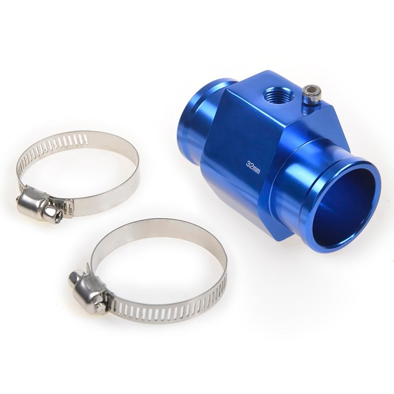 ZHSYMX Aluminum Water Temp Joint Pipe Water Temp Meter Temperature
