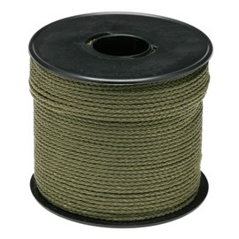 Khaki Spool Braided Polypropylene Diameter 2mm Length ± 100m 411K Flandria