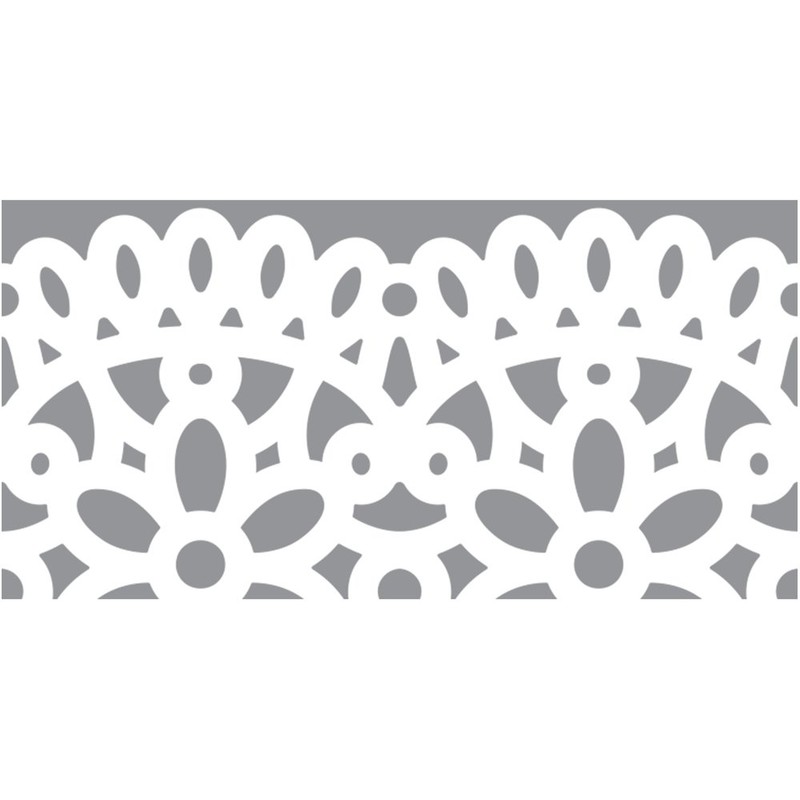 Unbekannt EK Punch LE Embroidery Stanzer, Metall, Mehrfarbig, 11.71 x