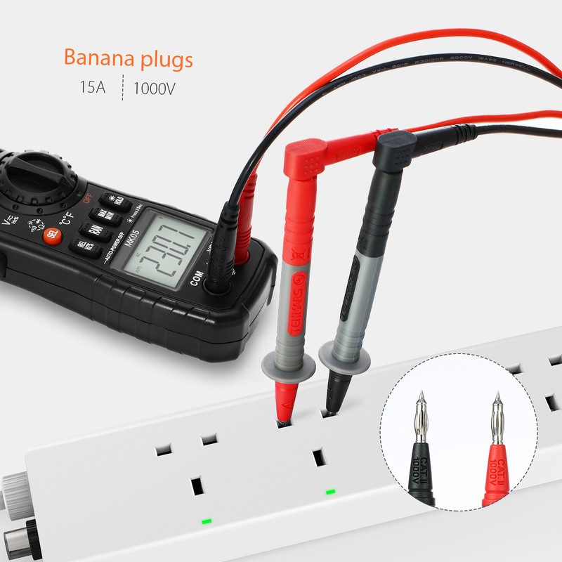 MK30 21pcs Electronic Test Lead Kits Multimeter Lead with Alligator