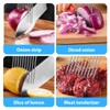 IKOPFLN Stainless Steel Onion Cutter Holder - Onion Cutter -
