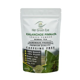100g Kalanchoe Pinnata Leaves Powder - 100% Pure, Organic Dried Leaf Powder for Culinary and Natural Use - Herbal Tea