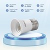 DiCUNO E26 3CM/1.2 Inch Socket Extender, E26 Lamp Bulb Socket