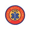 Maine EMT Patch Embroidered ME Emergency Medical Technician Uniform Crest