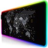 DE RGB Mouse Pads World Map