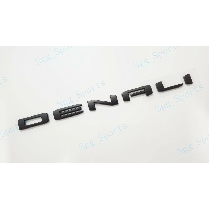 GMC 1pc GMC 2021-2023 Yukon Yukon XL Matte Black Rear