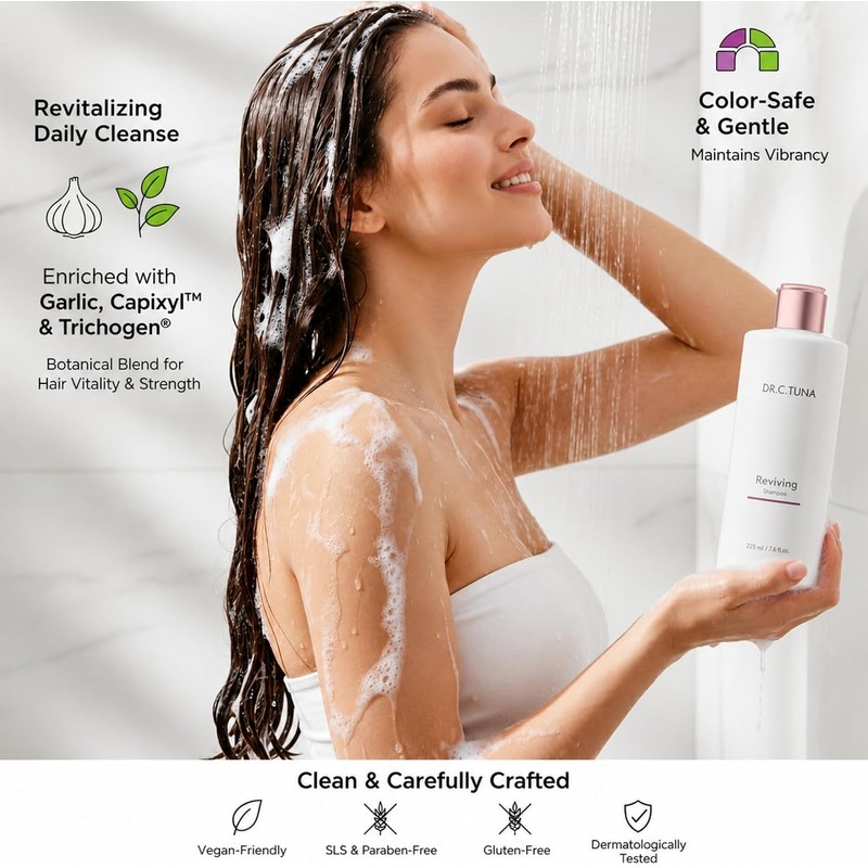 Farmasi Dr C Tuna, Advanced Hair Growth Reviving Hair Shampoo