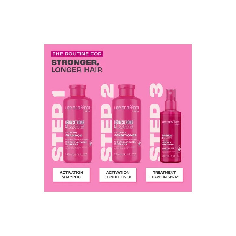 Lee Stafford Grow Long &amp; Strong Activation Shampoo