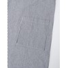 [Edwin] Apron with two-level adjustable back waist button, Hickory H-type,