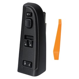WUANGKI Power Master Window Switch Front Left Driver Side Compatible with 2003-2007 Chevy Silverado 1500 2500 3500, 2003-2007 GMC Sierra 1500 2500 3500, Replace OE 920-023 15883318