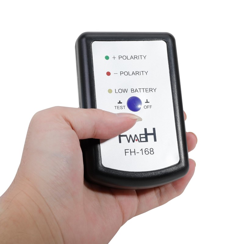 Automotive Speaker Polarity Tester Phasemeter Tool Plastic Shell Audio Signals