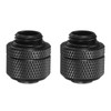 sourcing map 2pcs Water Cooling Adapter G1/4" Thread to 10mm