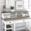 Bush Mayfield Desktop Organizer in Shiplap Gray / White -