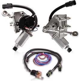 Front Driver and Passenger Electric Headlight Motor Conversion Kit Compatible with Chevy Corvette C3 1968-1982 Replace 914015