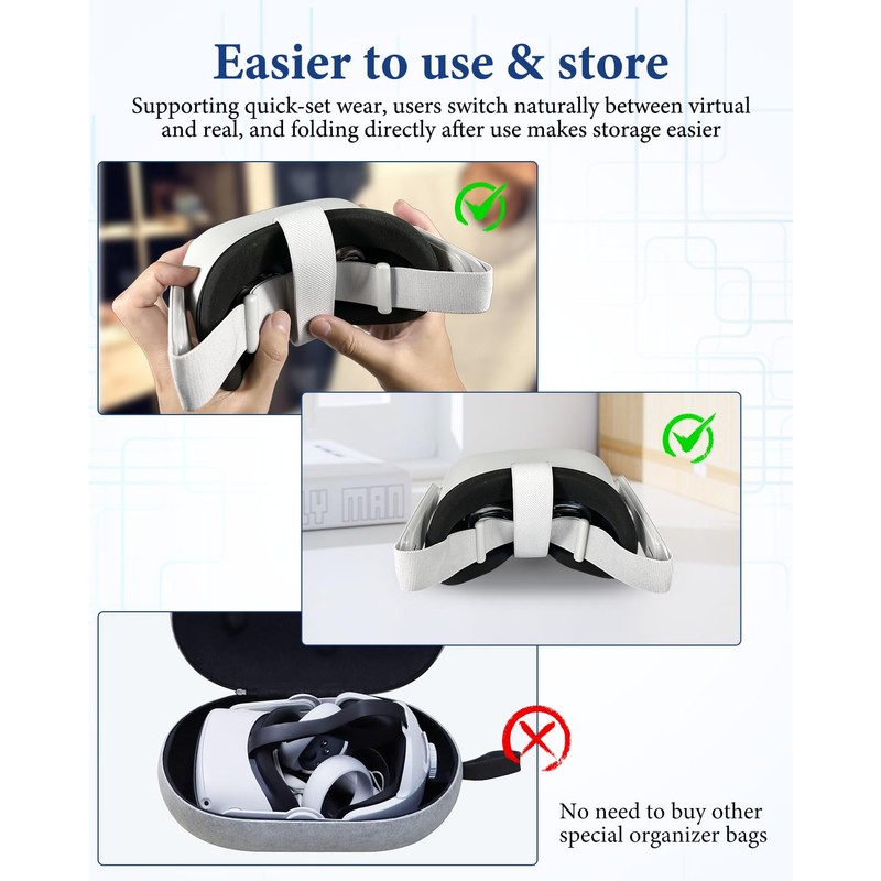 Original Head Strap for Oculus Quest 2 Headset, TanReginal Replacement