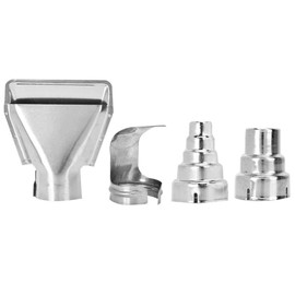 Hot Air Gun Accessories, Strong and Durable Heat Gun Nozzles Kit, 4Pcs for Hot Air Gun Soldering Station Nozzle Tool Hot Air Gun Accessories Tools Kit