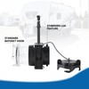 GLOBIZ Twist-On Waste Valve RV Gate Valve with Built-in Clear