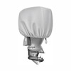 Outboard Motor Cover, 600D Heavy Duty Waterproof Trailerable Boat Engine