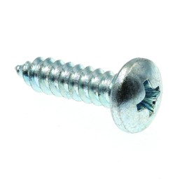 Prime-Line 9020270 Sheet Metal Screw, Self-Tapping, Pan Head Phillips, #10 X 3/4 in, Zinc Plated Steel, Pack of 100