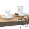 Holst Porzellan SL 001 Snack Line Crinkle and Crinkle Cup,
