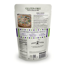 Urban Slicer Pizza Worx - Gluten Free Pizza Dough - 13.9 oz bag