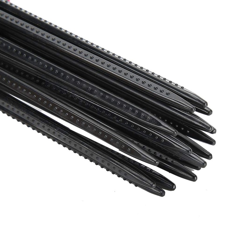 2 x Hair Fluffy Curling Roll Comb, Non-Slip Curling Wall