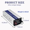 1000W Pure Sine Wave Inverter-36V DC to 110V 120V AC