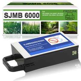 FIRSTINK SJMB 6000 6500 Maintenance Box C33S021501 Cartridge Waste Box Remanufacture Compatible with ColorWorks CW-C6000A CW-C6000P CW-6030A CW-6030P CW-C6500A CW-C6500P Printers