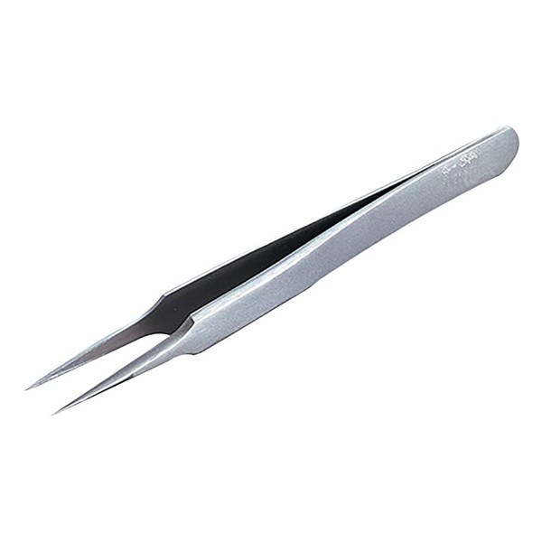 RUBIS MEISTER Tweezers 4-AXAL Extra Fine Chrome, Nickel, Molybdenum Alloy