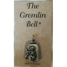 Gremlin Cool Hog Motorcycle Guardian Angel Bell Good Luck Gremlin Bell Made in USA