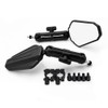 Motorcycle Mirrors, 8mm 10mm 7/8" Handlebar Motorcycle Rear View Mirrors,