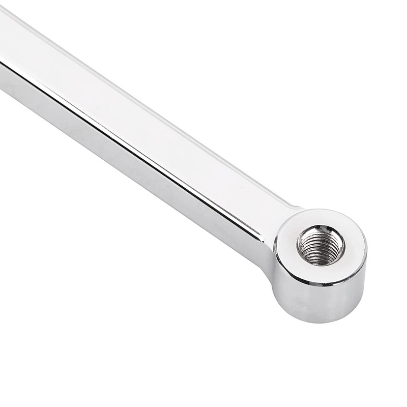 YDLMT Chrome Aluminum 9.84" Extended Heel Shift Shifter Lever for