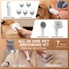 HEAPETS Dog Grooming Vacuum Kit - 3L Vacuum with 7