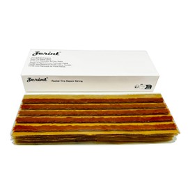 ZERINT TS-260C30 Tyre Repair Strings Rubber Strip 30PCS 6 x 200 mm Brown,Tyre Repair Plugs Self Vulcanizing Tyre Puncture Repair Strips Sealer