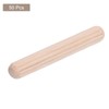 QUARKZMAN Wooden Dowel Pins 6 x 40 mm (0.24 x