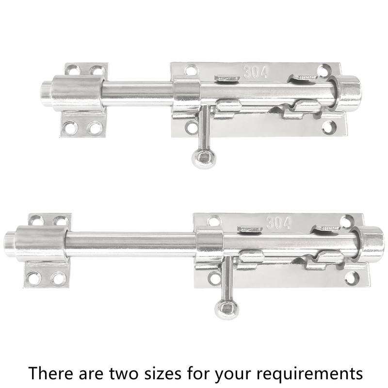 304 Stainless Steel Heavy Deuty Door Latch (8 Inch)