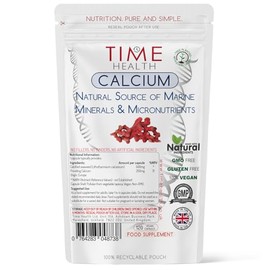 Marine Calcium and Trace Minerals from Lithothamnium calcareum - 120 Capsules (120 Capsule Pouch)