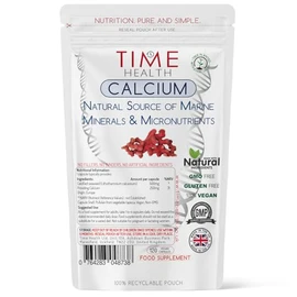 Marine Calcium and Trace Minerals from Lithothamnium calcareum - 120 Capsules (120 Capsule Pouch)
